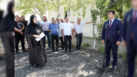 "Açıq mikrofon"da Salyanın sahibkarları dinlənildi - FOTOLAR