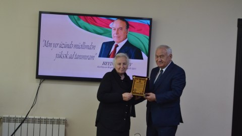 Füzulidə Müəllimlər Günü qeyd olunub - FOTO