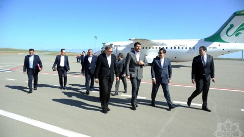 İranın yol və şəhərsalma naziri Zəngilana gəldi
