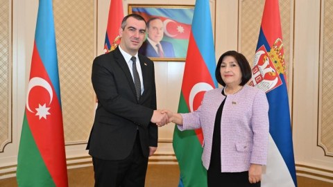 Sahibə Qafarova serbiyalı həmkarı ilə Qarabağ ermənilərini müzakirə etdi
