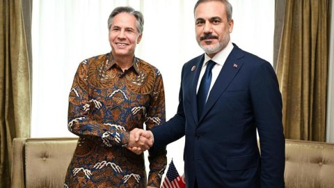 Hakan Fidan Blinkenlə danışıqlar apardı 