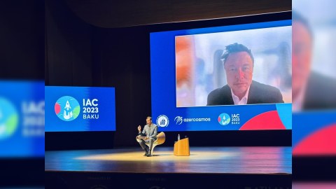 İlon Maskın Bakı ilə bağlı paylaşımı rekord qırdı – FOTO