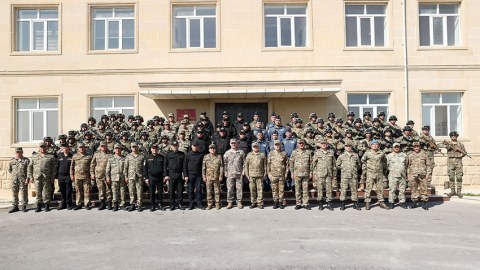 Bakıda keçirilən komanda-qərargah təlimi başa çatdı