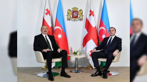 İlham Əliyev Qaribaşvili ilə təkbətək görüşdü - YENİLƏNİB