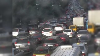 Bakının əsas küçələrində TIXAC var