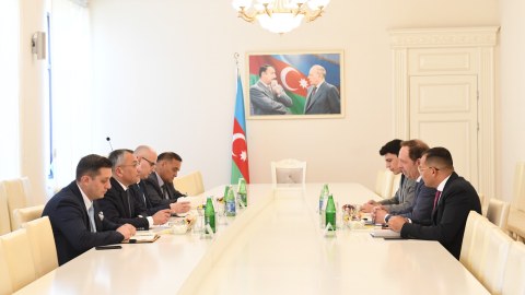 Rövşən Rzayev BMqT-nin regional direktoru ilə görüşdü