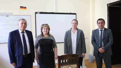 GDU-da Alman Akademik Mübadilə Xidməti ilə görüş - FOTO