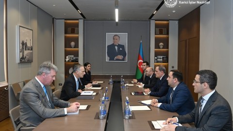 Ceyhun Bayramov Lui Bono ilə görüşüb