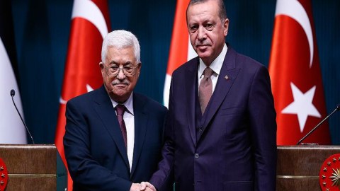 Ərdoğan Fələstin lideri ilə nələri müzakirə etdi