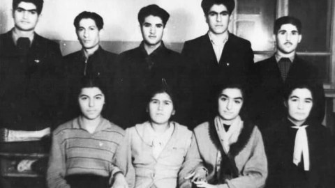Bir şəklin tarixçəsi - İki məşhur tələbə yoldaşı: Aida İmanquliyeva və Əbülfəz Elçibəy