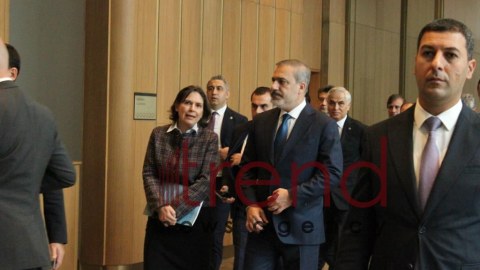 Hakan Fidan Şuşada - FOTO