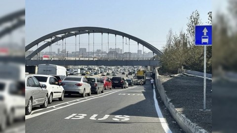 Bakı-Sumqayıt yolunda bu zolağa girən maşınlar 40 manat CƏRİMƏLƏNƏCƏK 