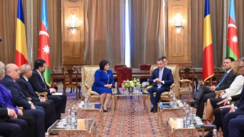 Azərbaycan və Rumıniya parlament sədrlərinin görüşdü - FOTO