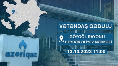 “Azəriqaz”ın rəhbərliyi qəbul keçirəcək
