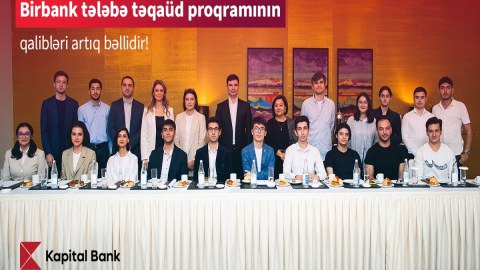 “Birbank” tələbə təqaüdü proqramının qalibləri açıqlandı