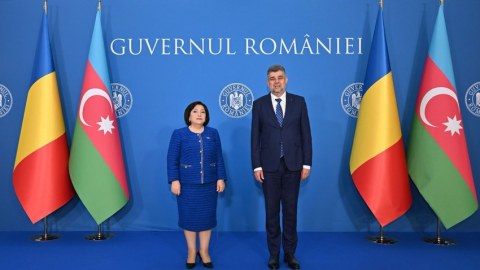 Sahibə Qafarova Rumıniyanın baş naziri ilə görüşdü