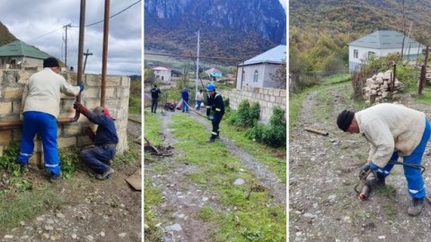 Şimal bölgəsinin altı kəndinə ilk dəfə təbii qaz xətti çəkilir