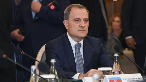 Ceyhun Bayramov MDB Xarici İşlər Nazirləri Şurasının iclasında çıxış etdi