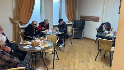 Xankəndidə ermənilər üçün sığınacaq yaradıldı - FOTOLAR