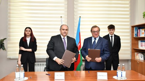 BSU Polşanın Marşalek Nəşriyyat Qrupu ilə əməkdaşlığı genişləndirir - FOTO