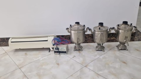 Biləsuvarda samovar oğruları tutuldu
