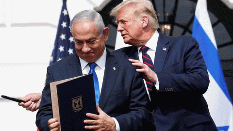 Tramp Netanyahunun istefasını istəyir