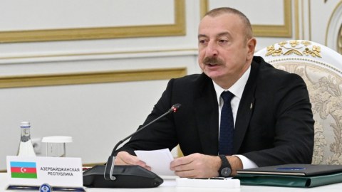 Prezident MDB Dövlət Başçıları Şurasının iclasında çıxış edib - VİDEO