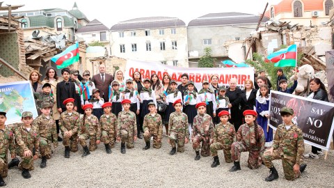 “Tarixin Gəncə səhifəsi” tədbiri keçirilib - FOTOLAR