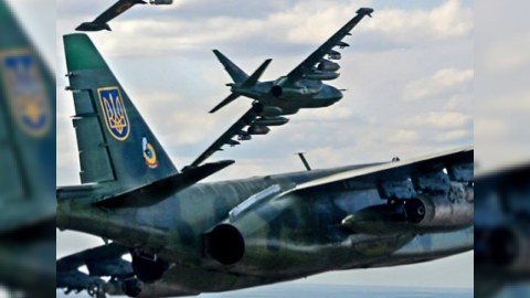 Ukraynanın  iki Su-25 qırıcısı VURULDU