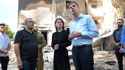 Almaniya XİN başçısı İsraildə
