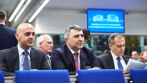 İnam Kərimov Strasburqda - FOTO