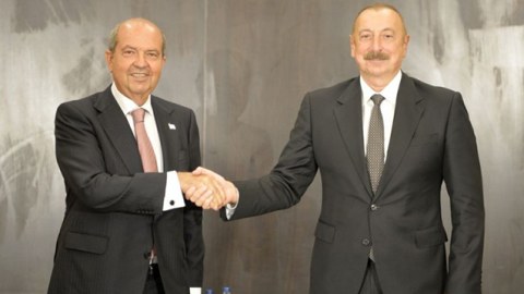 Ersin Tatar İlham Əliyevi Şimali Kiprə dəvət etdi
