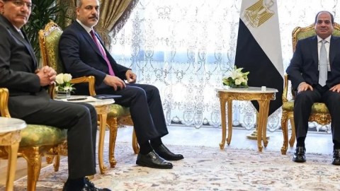 Hakan Fidan Misir Prezidenti ilə görüşüb