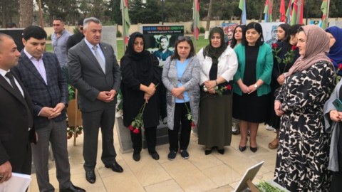 Abşeron şəhidllərinin ildönümləri qeyd olunur - FOTOLAR