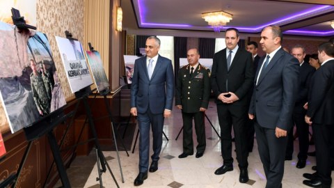 “Güclü lider: Müzəffər Ali Baş Komandan” mövzusunda tədbir - FOTO