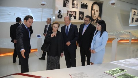Ersin Tatar Heydər Əliyev Mərkəzində