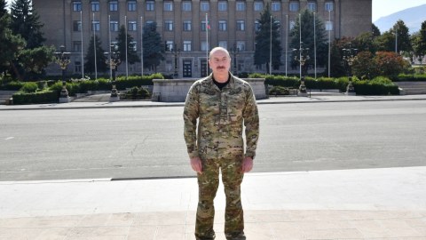 Bu gün burada olmağım böyük rəmzi məna daşıyır- Prezident