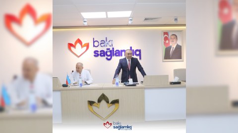 Bakı Sağlamlıq Mərkəzində iclas keçirildi - FOTOLAR