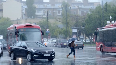 Hava ilə bağlı XƏBƏRDARLIQ: Külək, leysan...