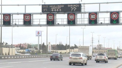 Zığ dairəsi-Hava limanı yolunda sürət həddi endirildi