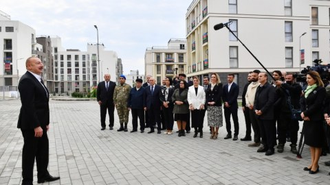 Füzulidə reallaşdırılan layihələr dünya şəhərsalma prinsiplərini təsbit edir - Prezident