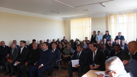 Goranboyda növbəti səyyar qəbul - FOTOLAR
