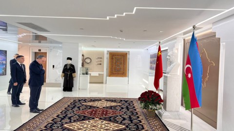 Baş prokuror Çinə getdi - FOTOLAR