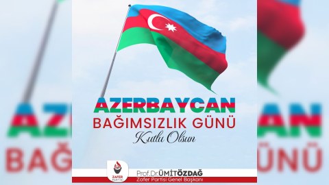 Özdağdan Azərbaycana TƏBRİK