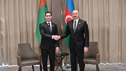 Qardaş Azərbaycan xalqına sülh, tərəqqi və rifah arzulayıram - Berdiməhəmmədov 