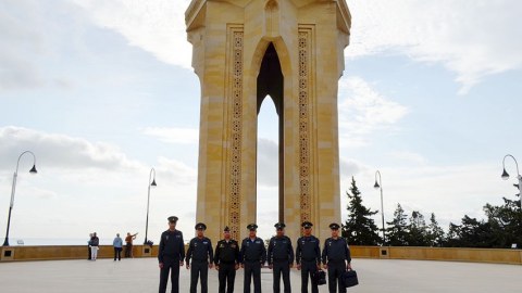 Özbəkistan Müdafiə Nazirliyinin nümayəndə heyəti Azərbaycanda