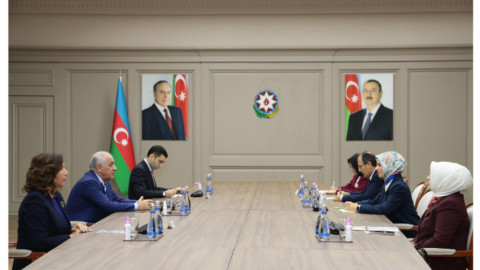Əli Əsədov türkiyəli nazirlə görüşdü
