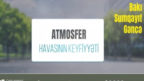 Havada dəm qazının miqdarı normadan yüksəkdir