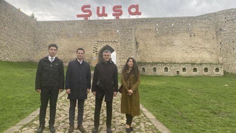 TBMM nümayəndələri Şuşada