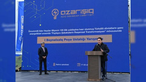 "Azərişıq" türkdilli dövlətlərin energetiklərini Hadruta topladı - FOTOLAR
